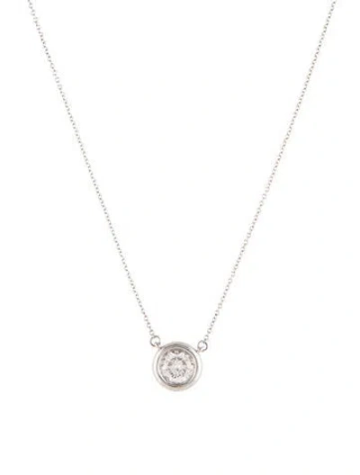 Pre-owned Necklace 14k 1.00ct Diamond Pendant , 18.5" In Multi