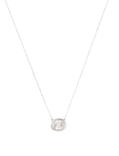 Pre-owned Necklace 14k 1.00ct Lab-grown Diamond Pendant , 18" In Multi