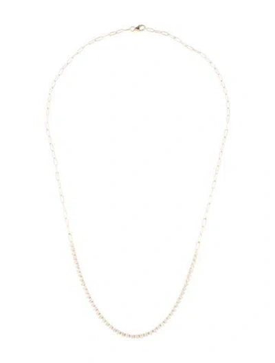 Pre-owned Necklace 14k 1.00ctw Diamond , 17.75" In Multi