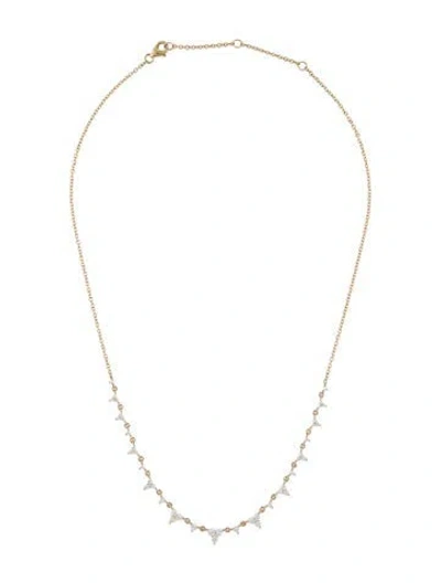 Pre-owned Necklace 14k 1.01ctw Diamond Chain , 17" In Multi