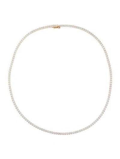 Pre-owned Necklace 14k 10.50ctw Lab-grown Diamond Collar , 17" In Multi