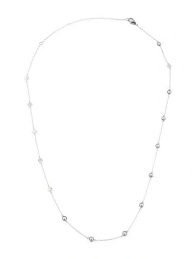 Pre-owned Necklace 14k 1.40ctw Diamonds By The Yard , 18" In Multi