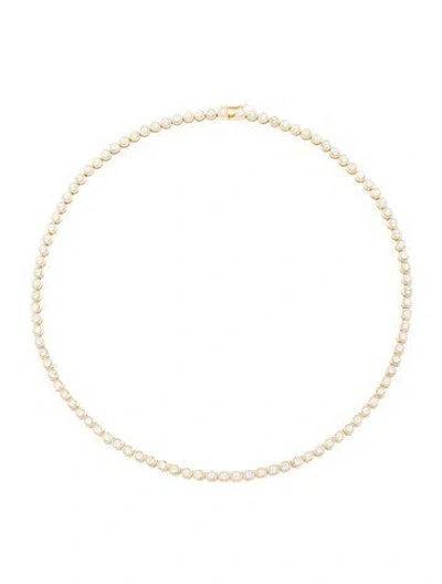 Pre-owned Necklace 14k 1.43ctw Diamond Collar , 16" In Multi