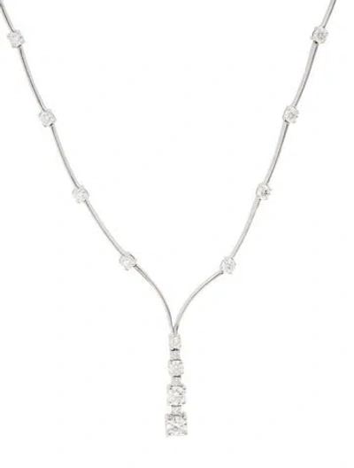 Pre-owned Necklace 14k 1.44ctw Diamond Pendant , 16" In Multi