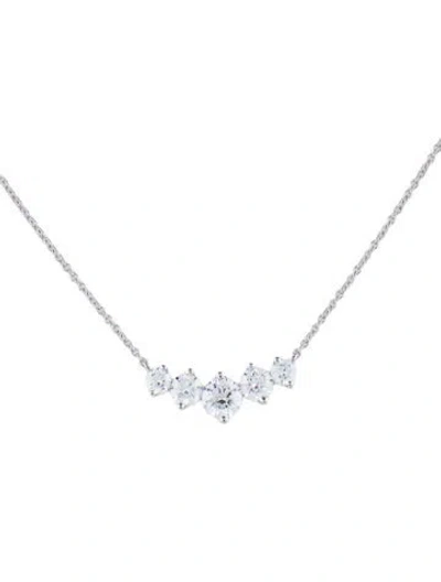 Pre-owned Necklace 14k 1.50ctw Lab-grown Diamond Pendant , 18" In Multi