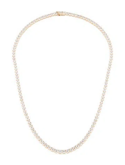 Pre-owned Necklace 14k 18.50ctw Lab-grown Diamond Collar , 17" In Multi