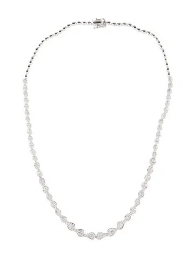 Pre-owned Necklace 14k 2.02ctw Diamond Chain , 17.25" In Multi
