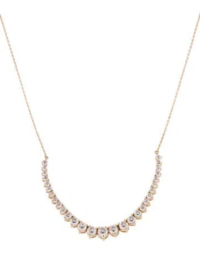 Pre-owned Necklace 14k 2.06ctw Diamond Collar , 18" In Multi