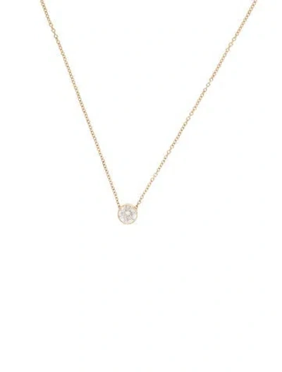 Pre-owned Necklace 14k 2.31ct Diamond Pendant , 16.5" In Multi