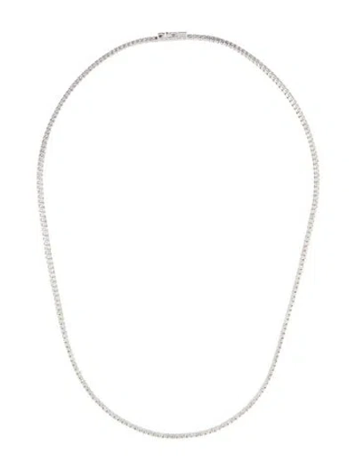 Pre-owned Necklace 14k 2.37ctw Diamond Collar , 16" In Multi