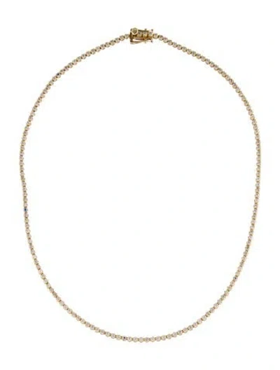 Pre-owned Necklace 14k 2.38ctw Diamond Choker , 15.5" In Multi