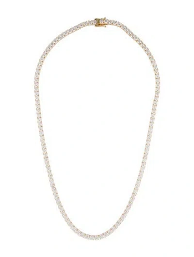 Pre-owned Necklace 14k 24.00ctw Lab-grown Diamond Collar , 18" In Multi