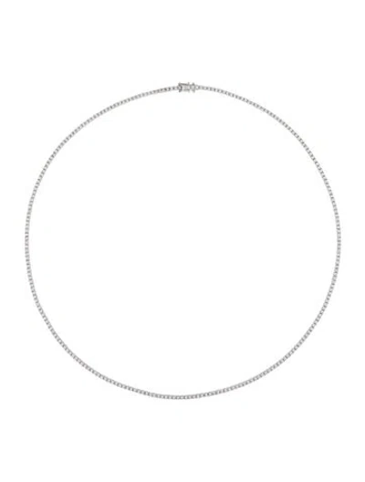 Pre-owned Necklace 14k 2.47ctw Lab-grown Diamond Collar , 17.5" In Multi