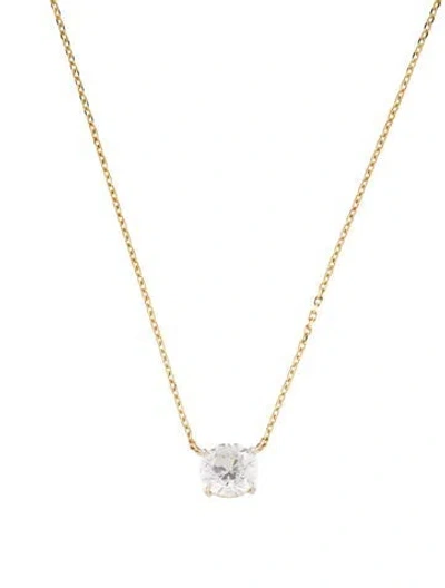 Pre-owned Necklace 14k 2.70ct Diamond Pendant , 18.25" In Multi