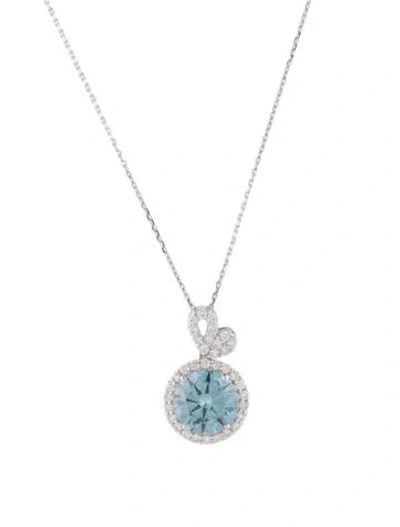 Pre-owned Necklace 14k 2.79ctw Lab-grown Diamond Pendant , 18" In Multi