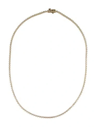 Pre-owned Necklace 14k 3.04ctw Diamond Collar , 16" In Multi