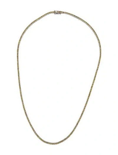 Pre-owned Necklace 14k 4.75ctw Diamond Collar , 17" In Multi