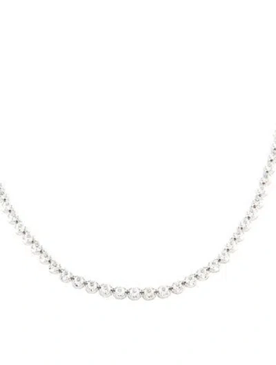 Pre-owned Necklace 14k 5.50ctw Diamond Tennis , 17.5" In Multi