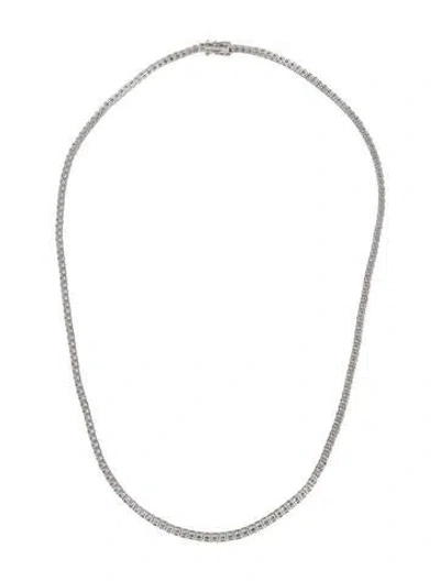 Pre-owned Necklace 14k 5.70ctw Diamond Collar , 17" In Multi