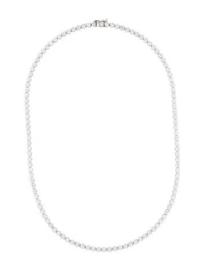 Pre-owned Necklace 14k 7.00ctw Lab-grown Diamond Collar , 17.25" In Multi