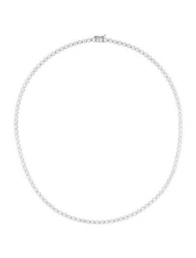 Pre-owned Necklace 14k 7.00ctw Lab-grown Diamond Collar , 17.25" In Multi
