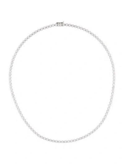 Pre-owned Necklace 14k 7.00ctw Lab-grown Diamond Collar , 17.25" In Multi