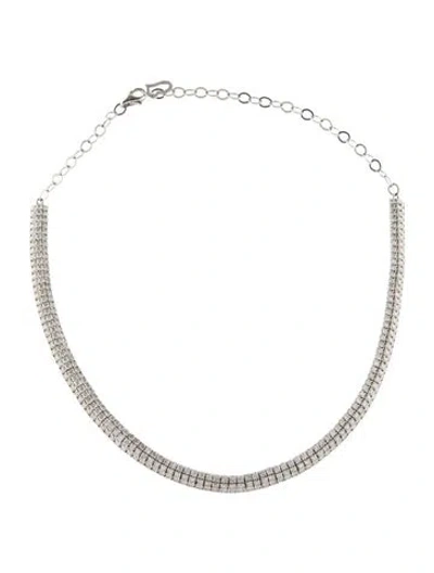 Pre-owned Necklace 14k 8.74ctw Collar , 15" In Multi