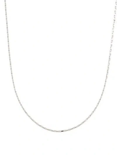 Pre-owned Necklace 14k Box Chain , 22.25" In Multi
