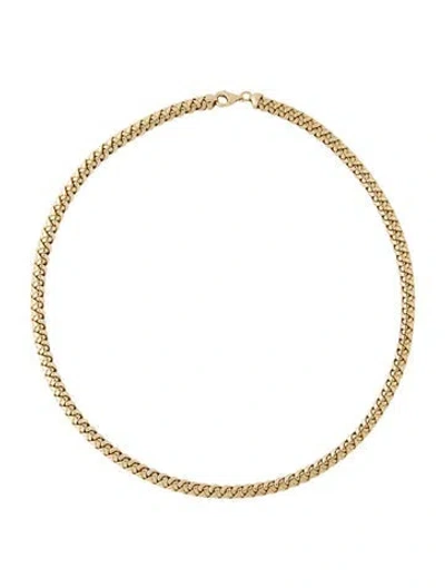 Pre-owned Necklace 14k Braided Choker , 16" In Multi