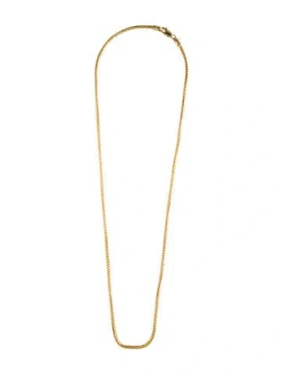 Pre-owned Necklace 14k Chain Link , 22" In Multi