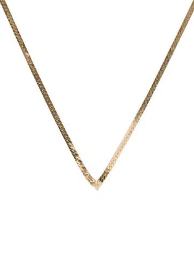 Pre-owned Necklace 14k Chain , 16" In Multi