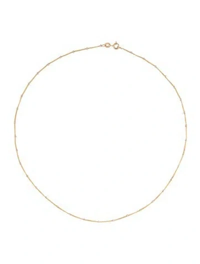 Pre-owned Necklace 14k Chain , 16" In Multi