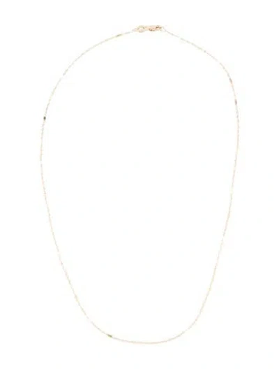 Pre-owned Necklace 14k Chain , 16.5" In Multi