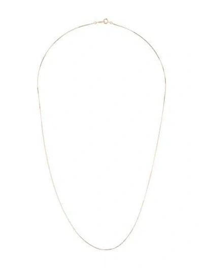 Pre-owned Necklace 14k Chain , 17.5" In Multi
