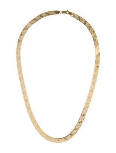Pre-owned Necklace 14k Chain , 17.75" In Multi