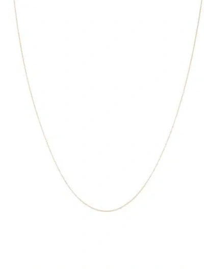 Pre-owned Necklace 14k Chain , 18" In Multi