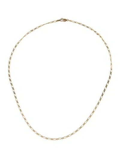 Pre-owned Necklace 14k Chain , 18" In Multi