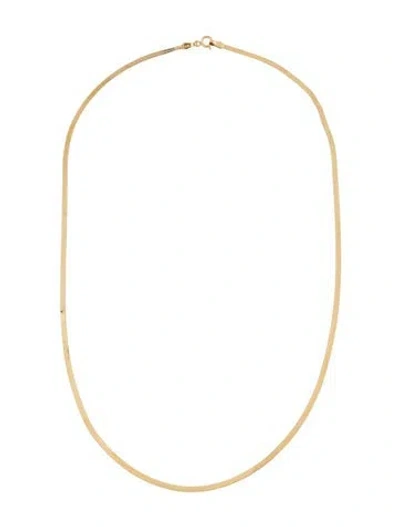Pre-owned Necklace 14k Chain , 18" In Multi