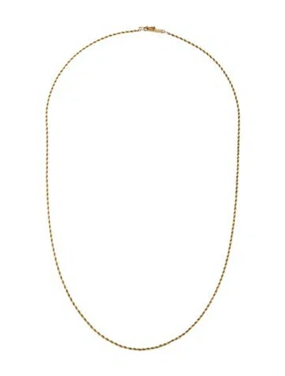 Pre-owned Necklace 14k Chain , 18" In Multi