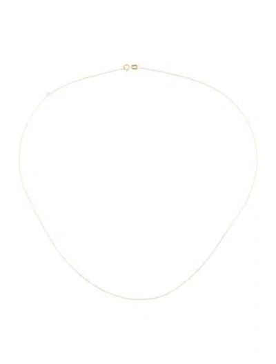 Pre-owned Necklace 14k Chain , 18" In Multi