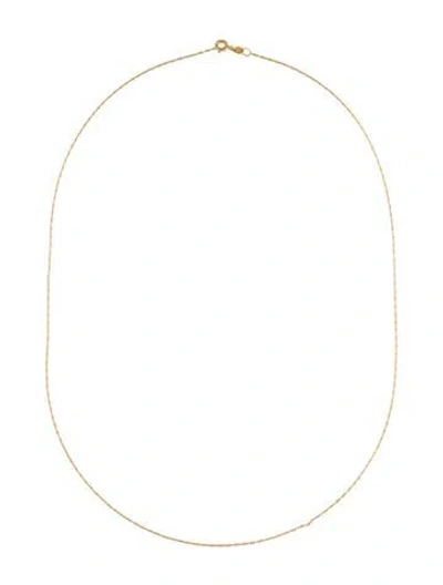 Pre-owned Necklace 14k Chain , 20" In Multi