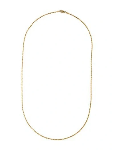 Pre-owned Necklace 14k Chain , 20" In Multi
