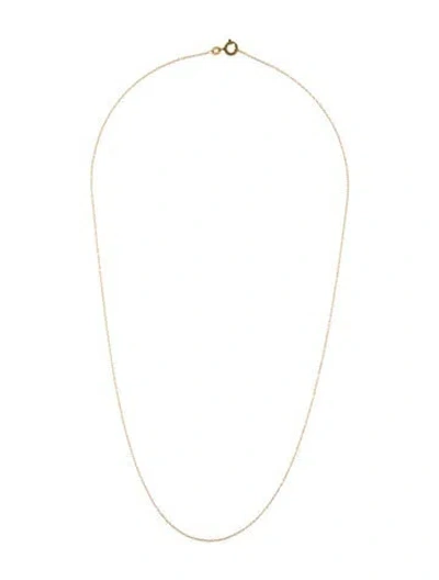 Pre-owned Necklace 14k Chain , 22" In Multi