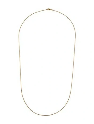 Pre-owned Necklace 14k Chain , 24" In Multi