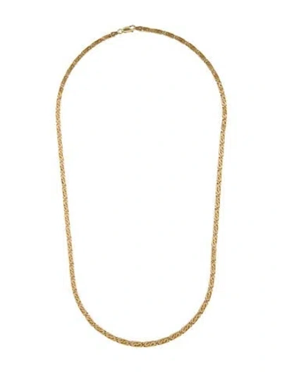 Pre-owned Necklace 14k Chain , 24" In Multi