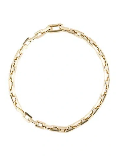 Pre-owned Necklace 14k Chunky Paperclip Chain , 17.5" In Multi