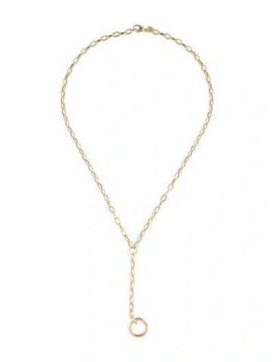 Pre-owned Necklace 14k Clasp Pendant Lavalier , 20" In Multi