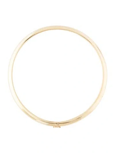 Pre-owned Necklace 14k Cocoon Chain Collar , 17.5" In Multi