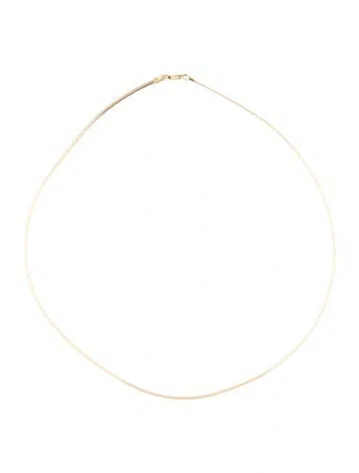 Pre-owned Necklace 14k Collar Chain , 18" In Multi