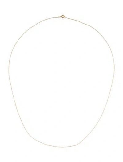 Pre-owned Necklace 14k Delicate Chain , 18" In Multi